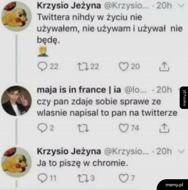 Nigdy w życiu