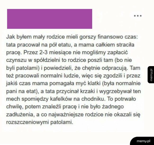 Rodzice i ich zachowanie w ciężkim czasie