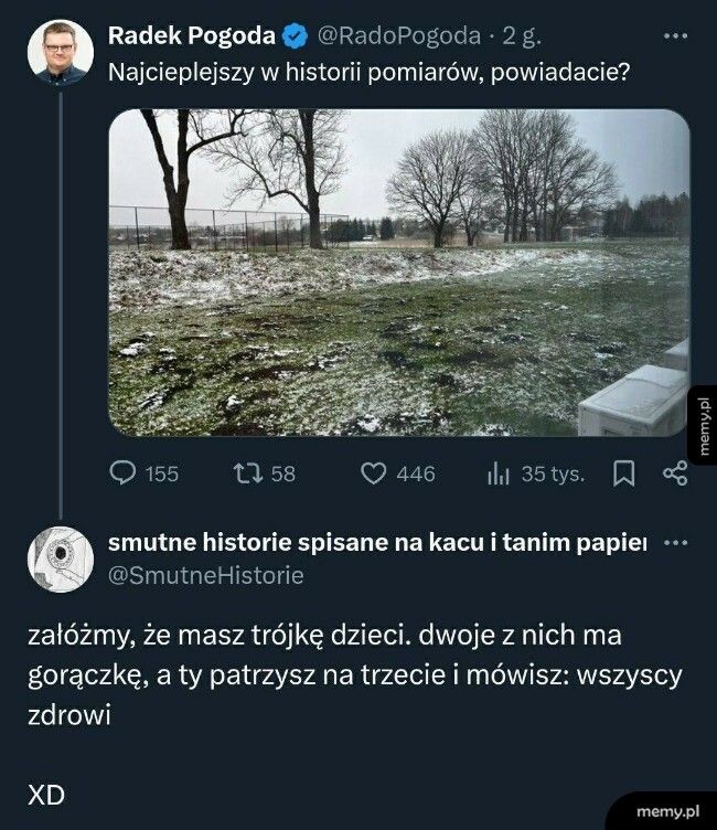 Kiedy nie rozumiesz różnicy między pogodą, a klimatem