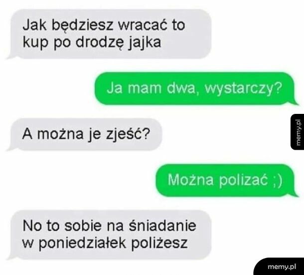 Jajka na śniadanie