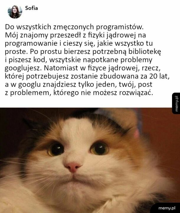 Do zmęczonych programistów