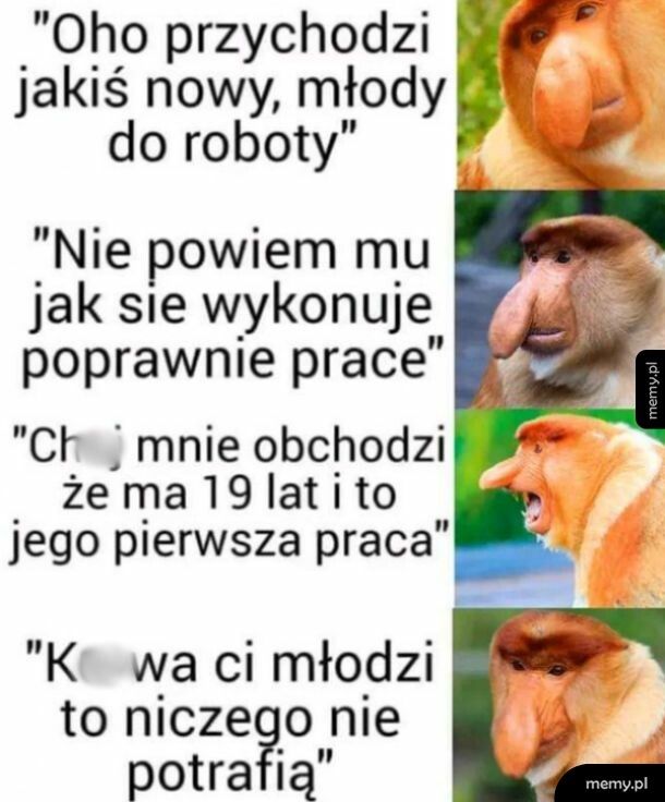 Młody na robocie