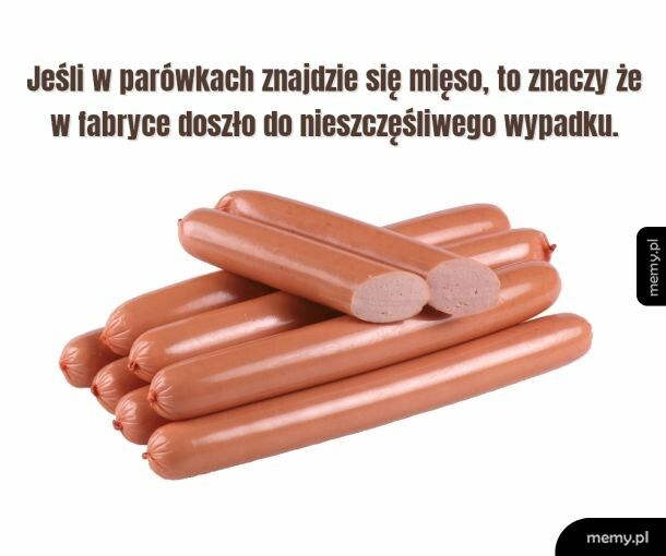 Zawartość mięsa w parówkach