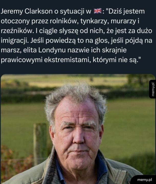 Clarkson o sytuacji w Anglii