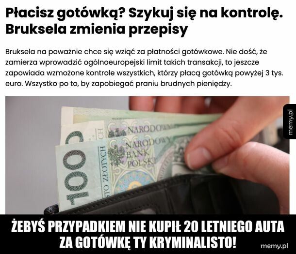 Unia przeciwko gotówce