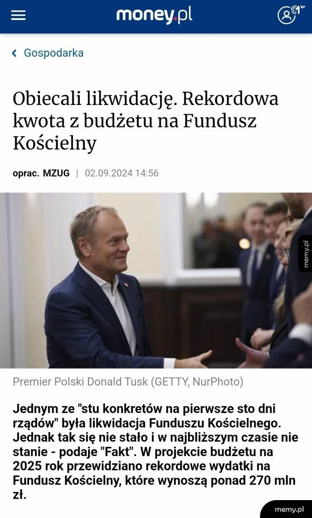 Kto by się spodziewał