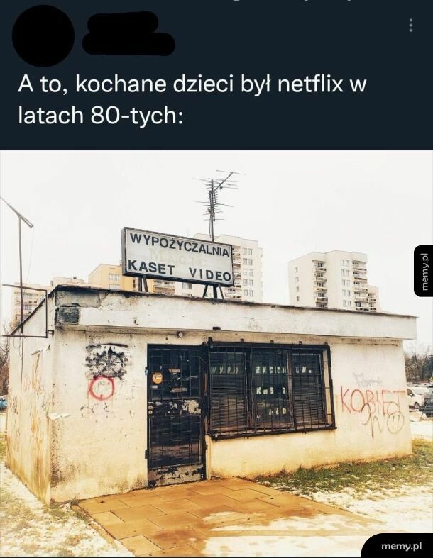 Netflix kiedyś