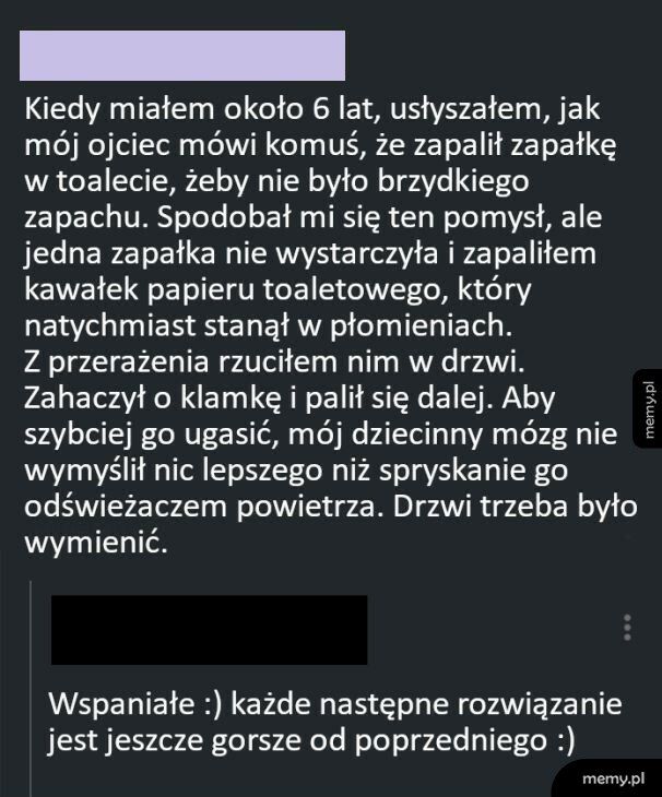 Sposób na brzydki zapach