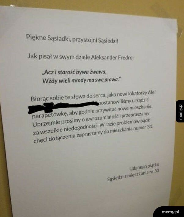 Nowi sąsiedzi