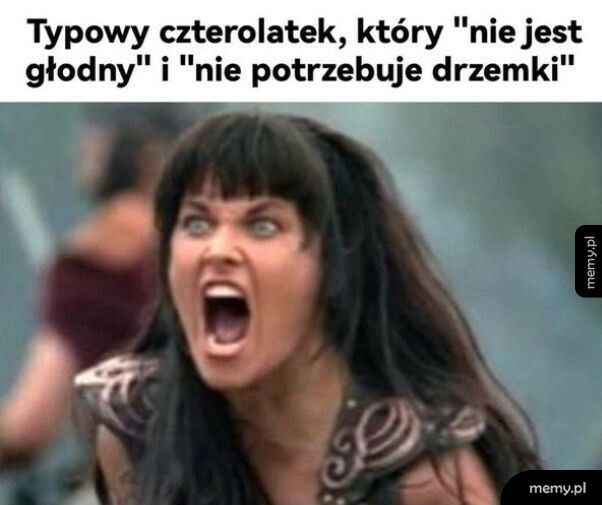 Typowy czterolatek