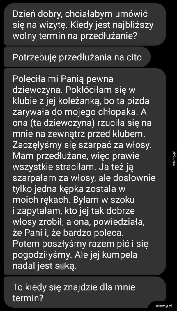 Fryzjerka z polecenia