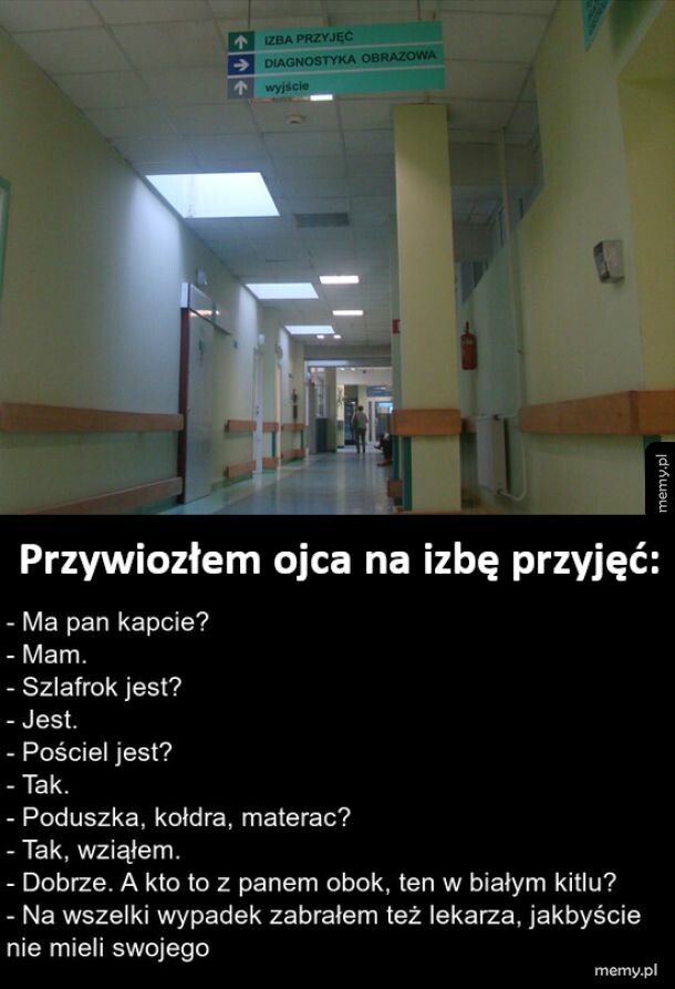 Na izbie przyjęć