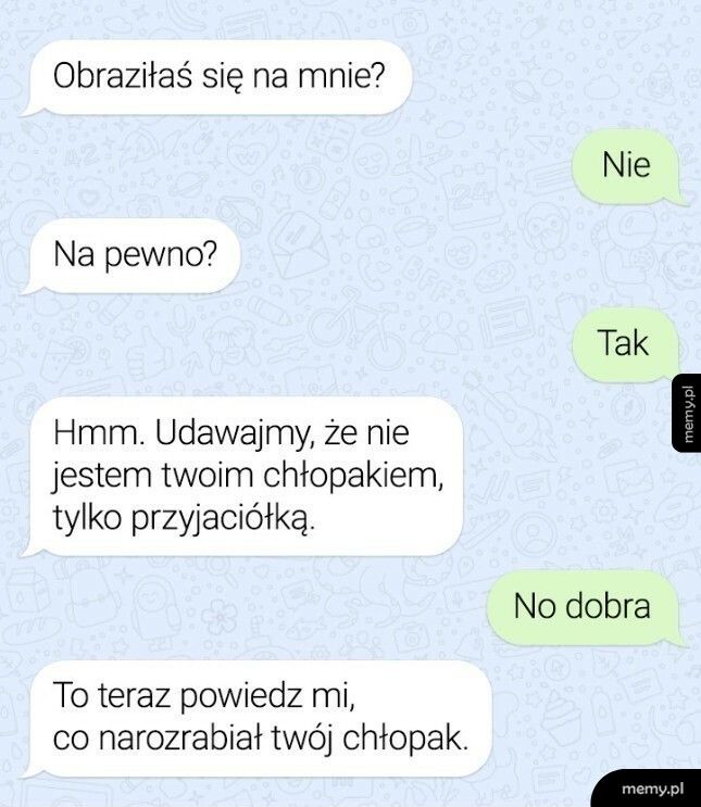 Obrażona dziewczyna