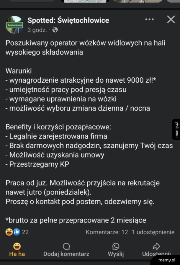 Robota szuka człowieka