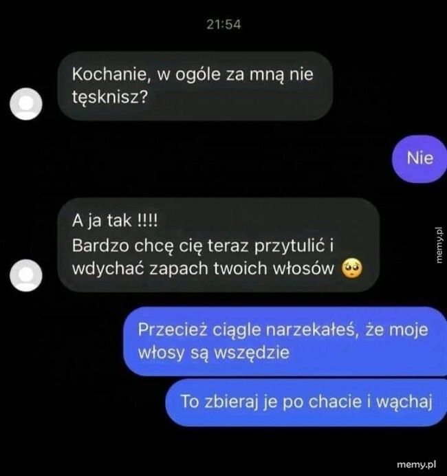 Piękny zapach włosów