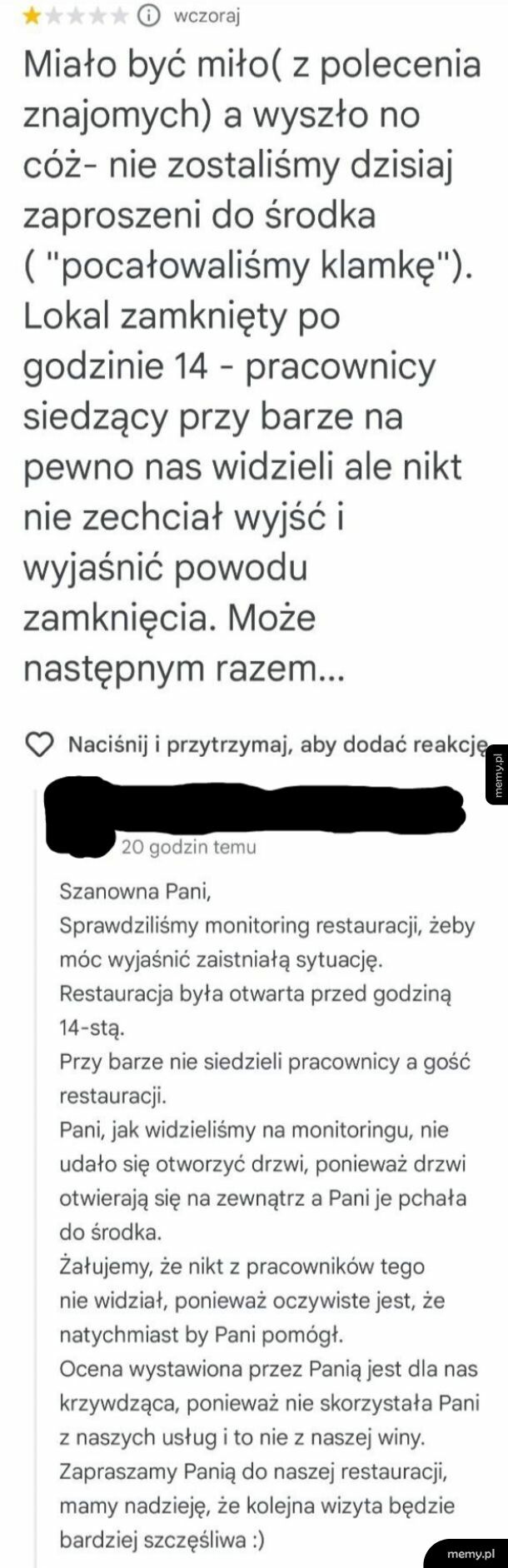 Może nastenym razem się jej uda