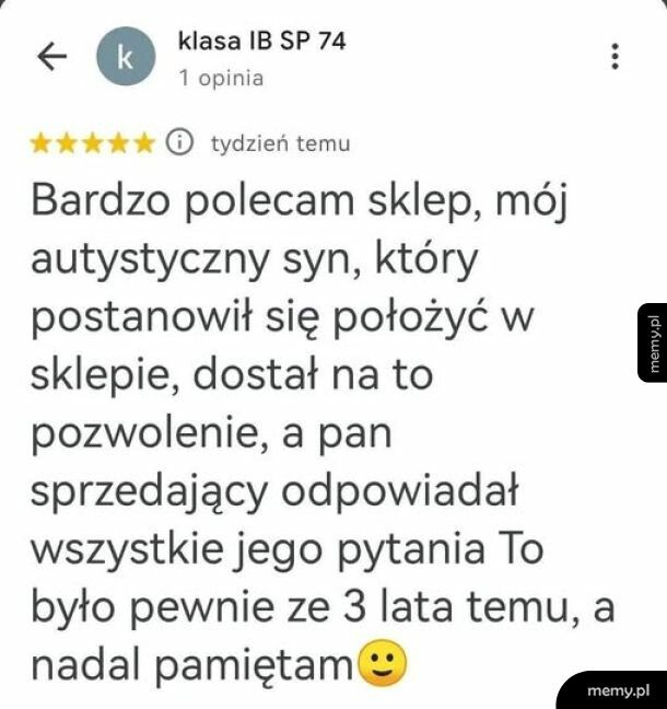 Czasem wystarczy odrobina człowieczeństwa