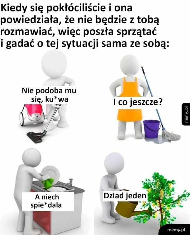 Twoja dziewczyna po kłótni