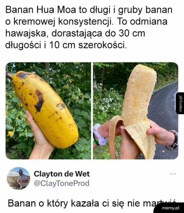 Duży banan