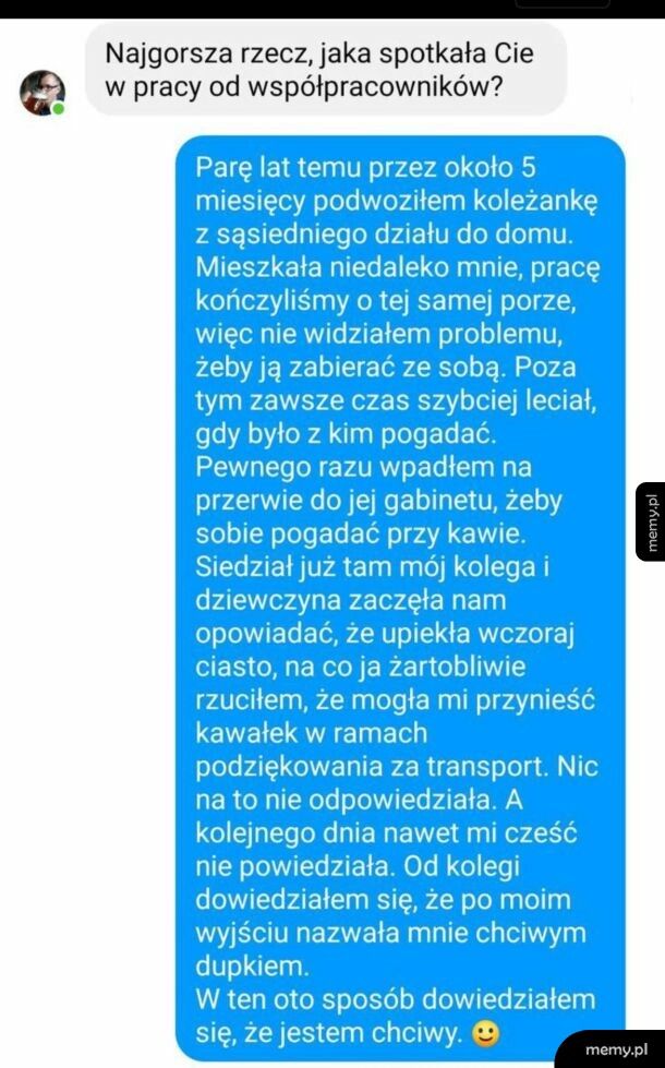 Koleżanka z pracy.