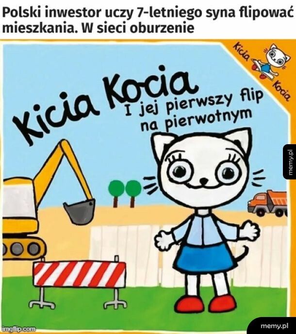 Przyuczanie najmłodszych do flipowania