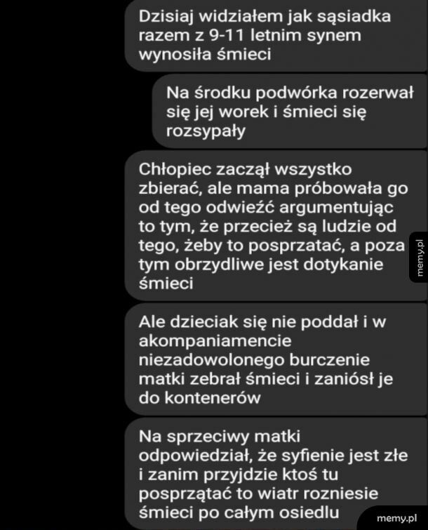 Mądre dziecko vs madka