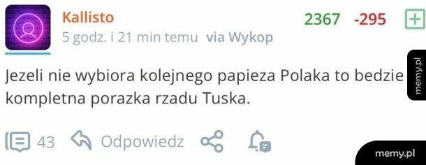 Chcą nowego papieża Polaka
