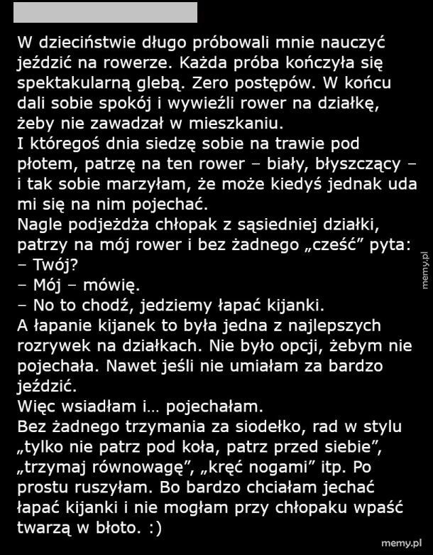 Czasami potrzebny jest bodziec z zewnątrz