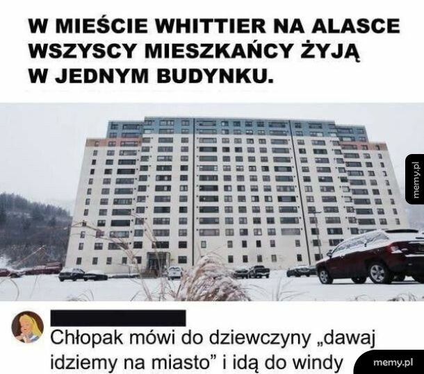 I tak to się żyje w tym Begich Tower