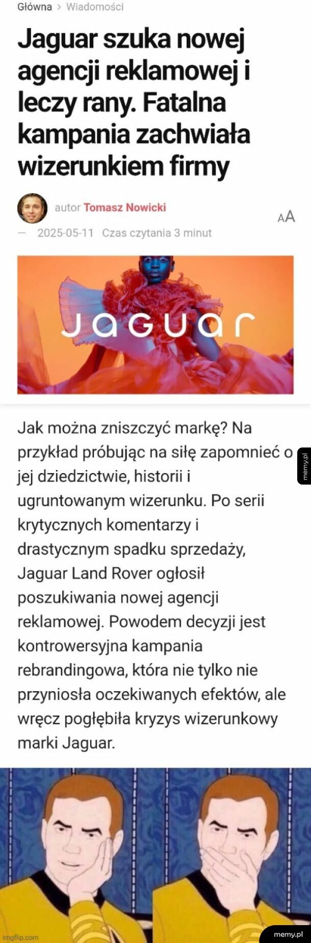 No kto by się spodziewał