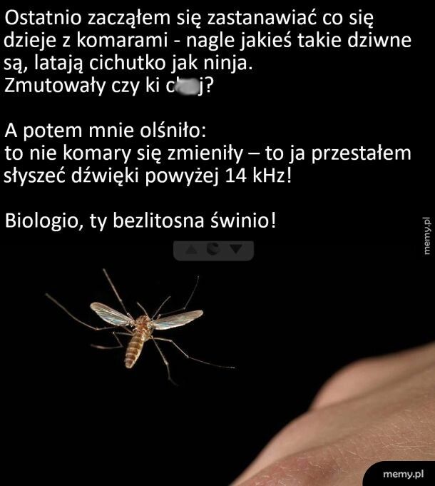 O ty biologio...