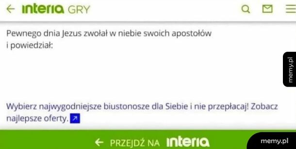 Takiej wersji nie znałem
