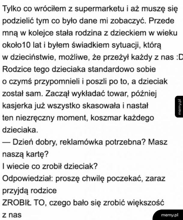 Przełamał schemat