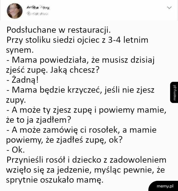 Podsłuchane w restauracji