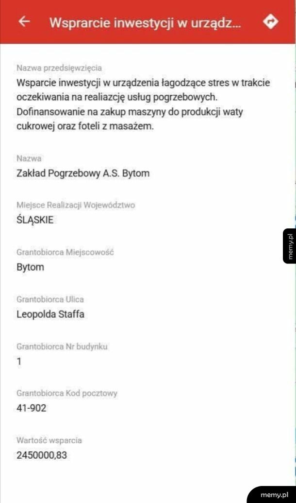 Taki wniosek to ja rozumiem