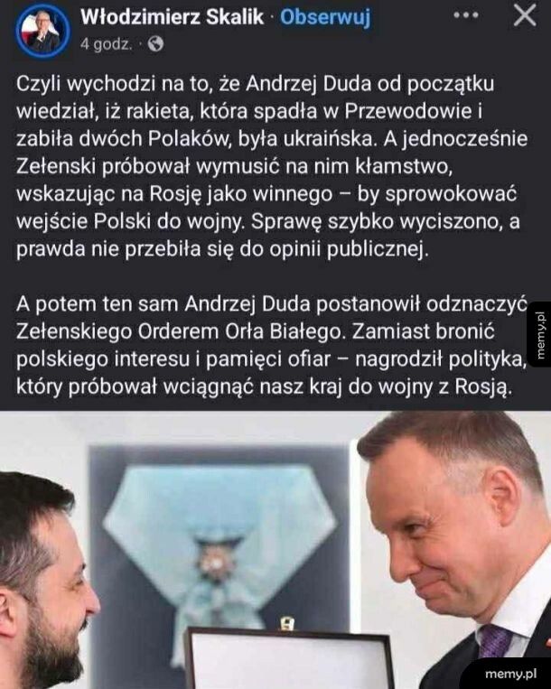 Dudu chyba powiedział zbyt wiele