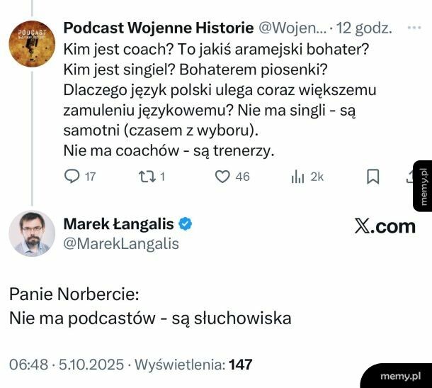 Nie ma memów, są humorystyczne obrazki