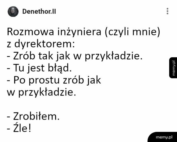 Przecież o tym mówił