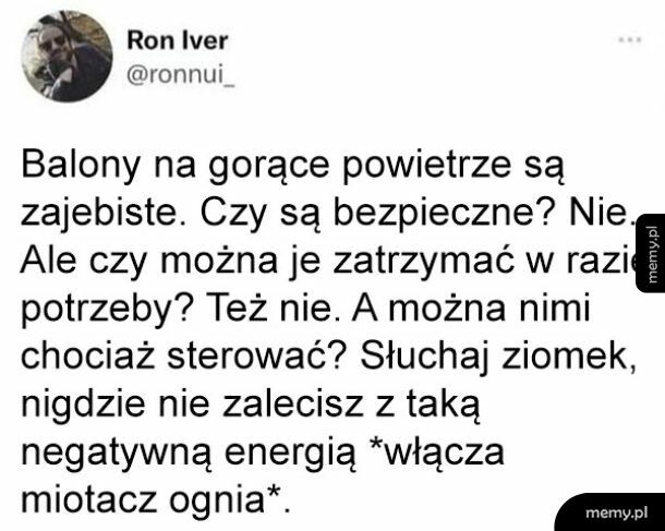 Balony na gorące powietrze