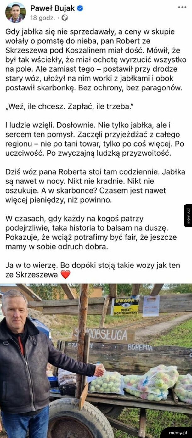 Coraz więcej takich gestów