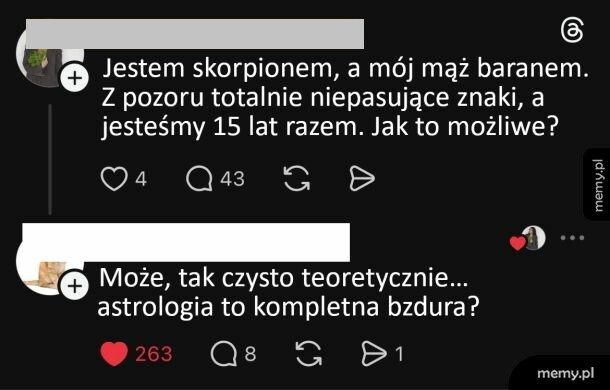 Nie wiem, choć się domyślam