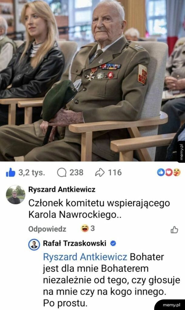 Gada mądrze, pytanie tylko czy szczerze