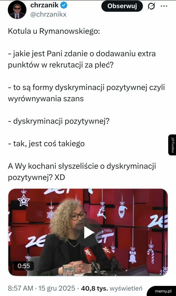 Dyskryminacja pozytywna