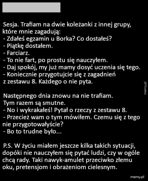 Nie ma co pomagać na siłę