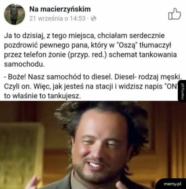 No i wytłumaczył