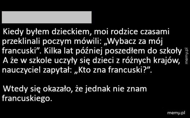 M&oacute;wienie po francusku