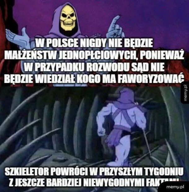 Sąd mialby problem bo musiałby małżonk&oacute;w traktować rowno