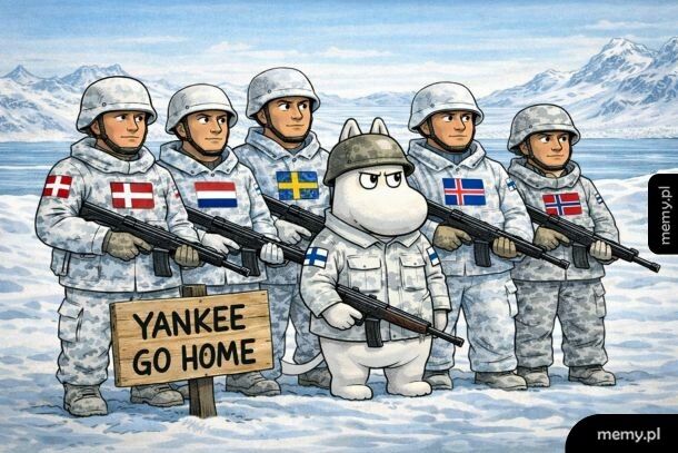 Muminki się cieszą