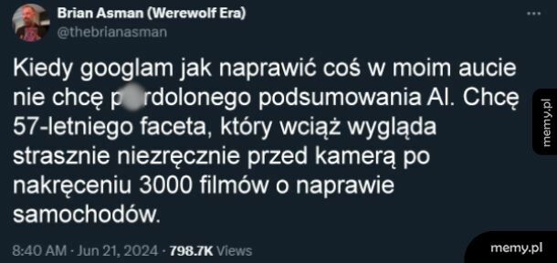 Tego właśnie chcę