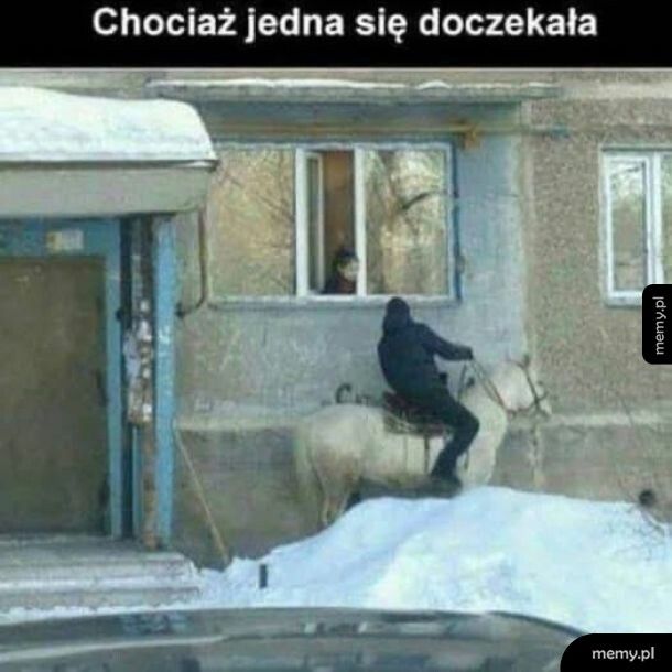 Rycerz na bialym koniu